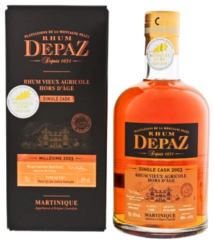 Depaz Depaz Single Cask 2003 0,7L -GB- 3 Depaz Depaz Single Cask 2003 0,7L -GB-